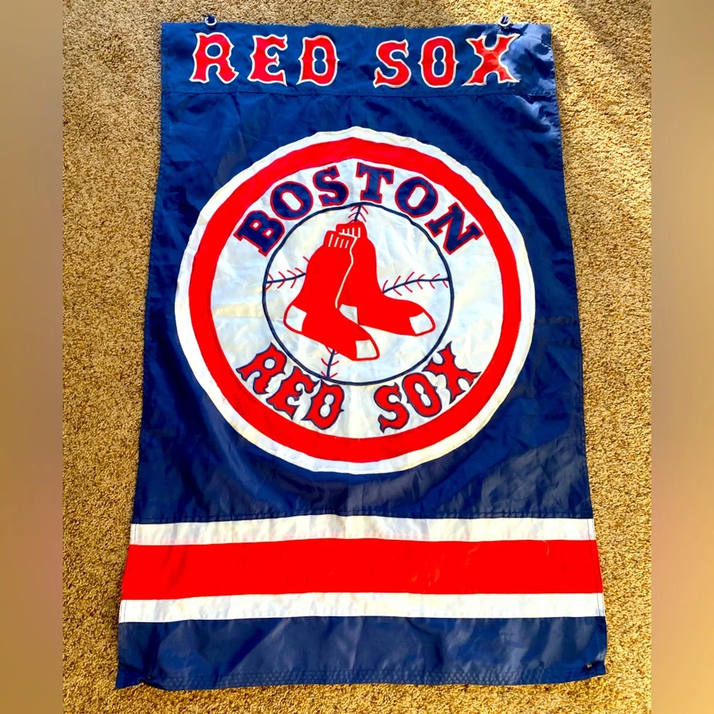 Boston Red Sox MLB Baseball Yard Flag Extra-Large - Picture 1 of 6